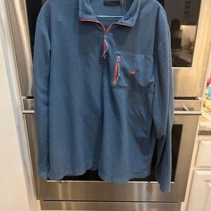 Southern Marsh quilted 3/4 zip pullover size L slight wear overall GUC